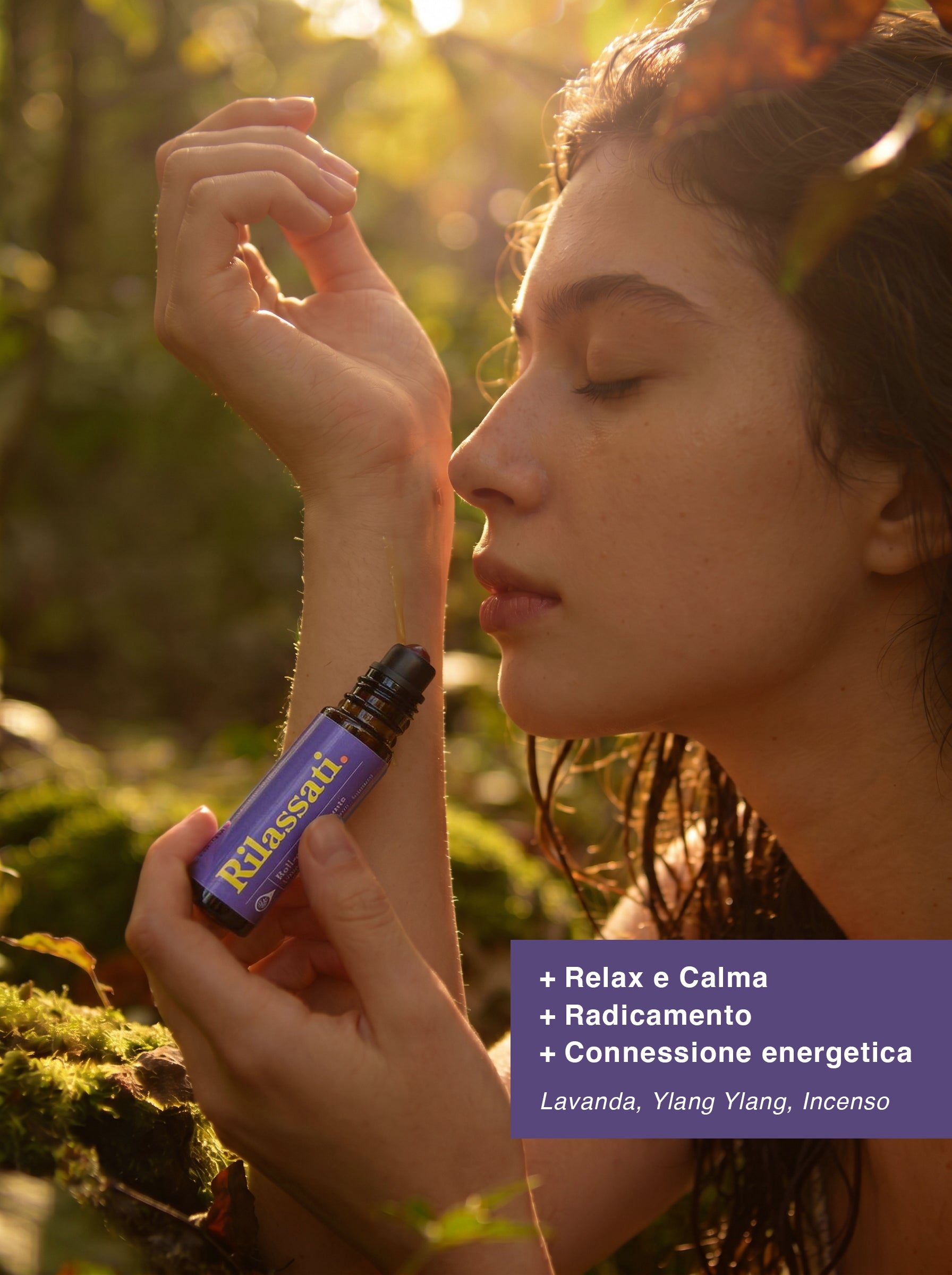 Roll-on Aromaterapia e Relax Profondo "Rilassati."