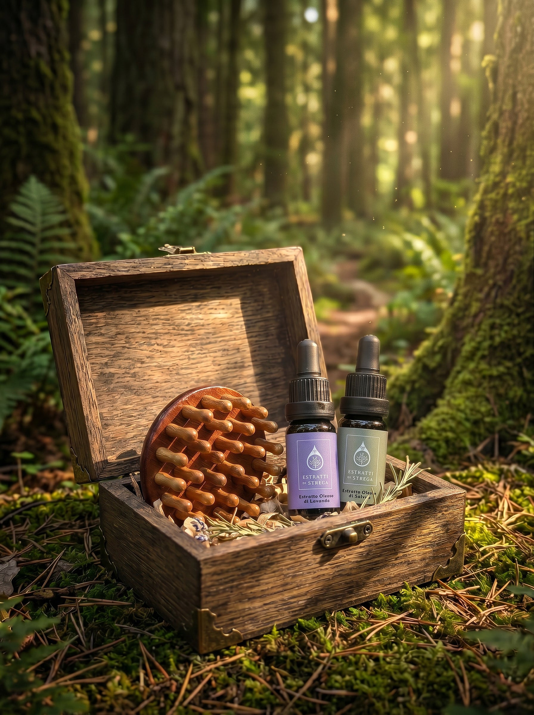 Set Hair Oiling "Calma" - Rituale Capelli Cute Sensibile e Lunghezze spente