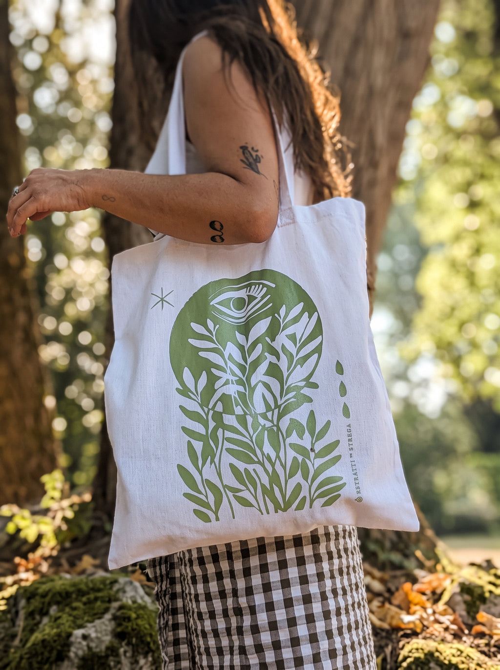Tote Bag in Cotone - Lavabile e Riutilizzabile