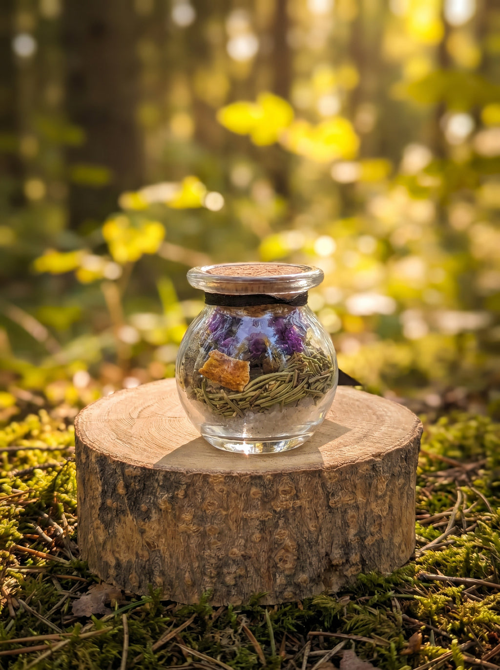 Spell Jar - Ampolla Rituale Energizzata - Protezione e Purificazione