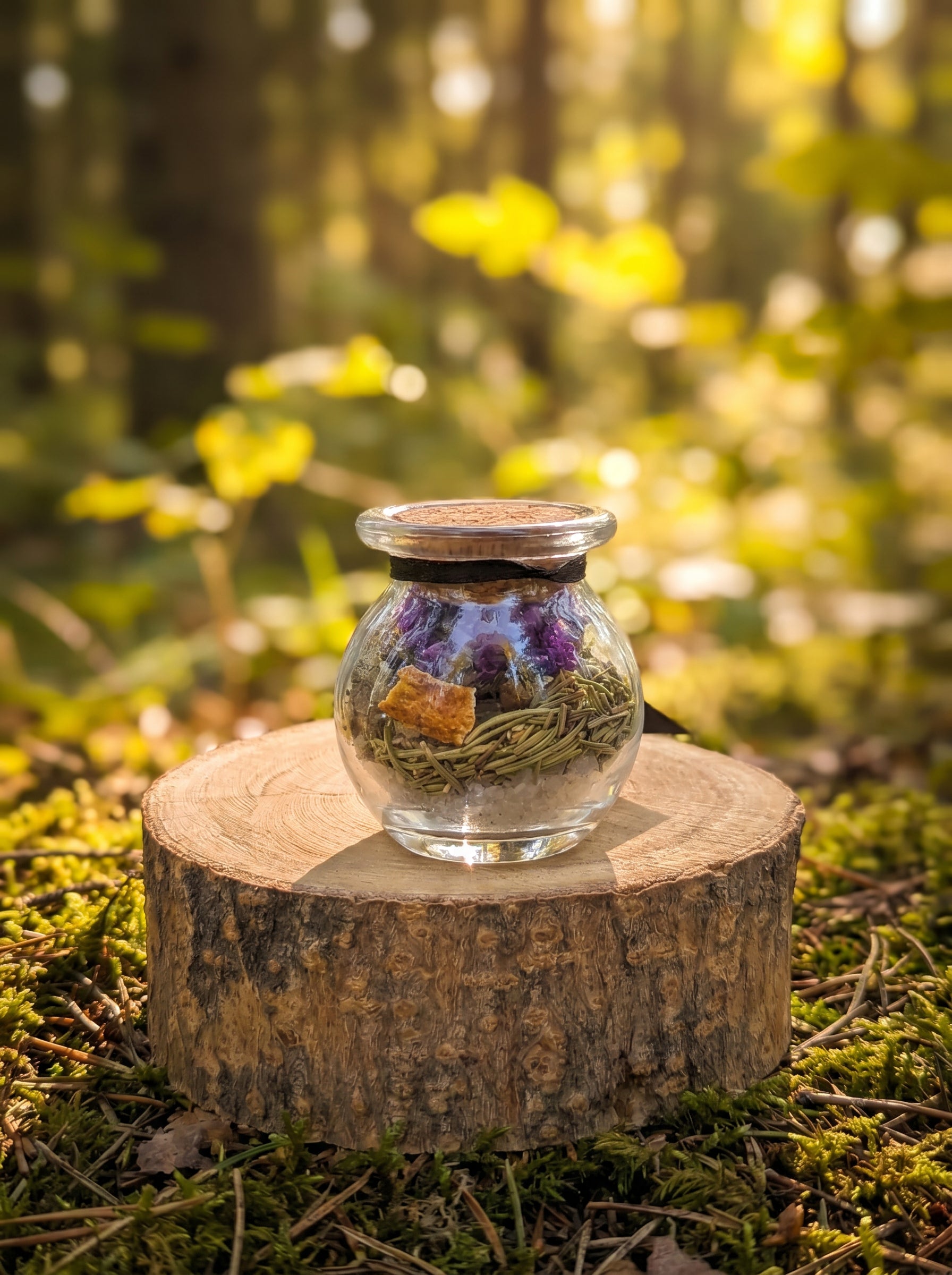 Spell Jar - Ampolla Rituale Energizzata - Protezione e Purificazione