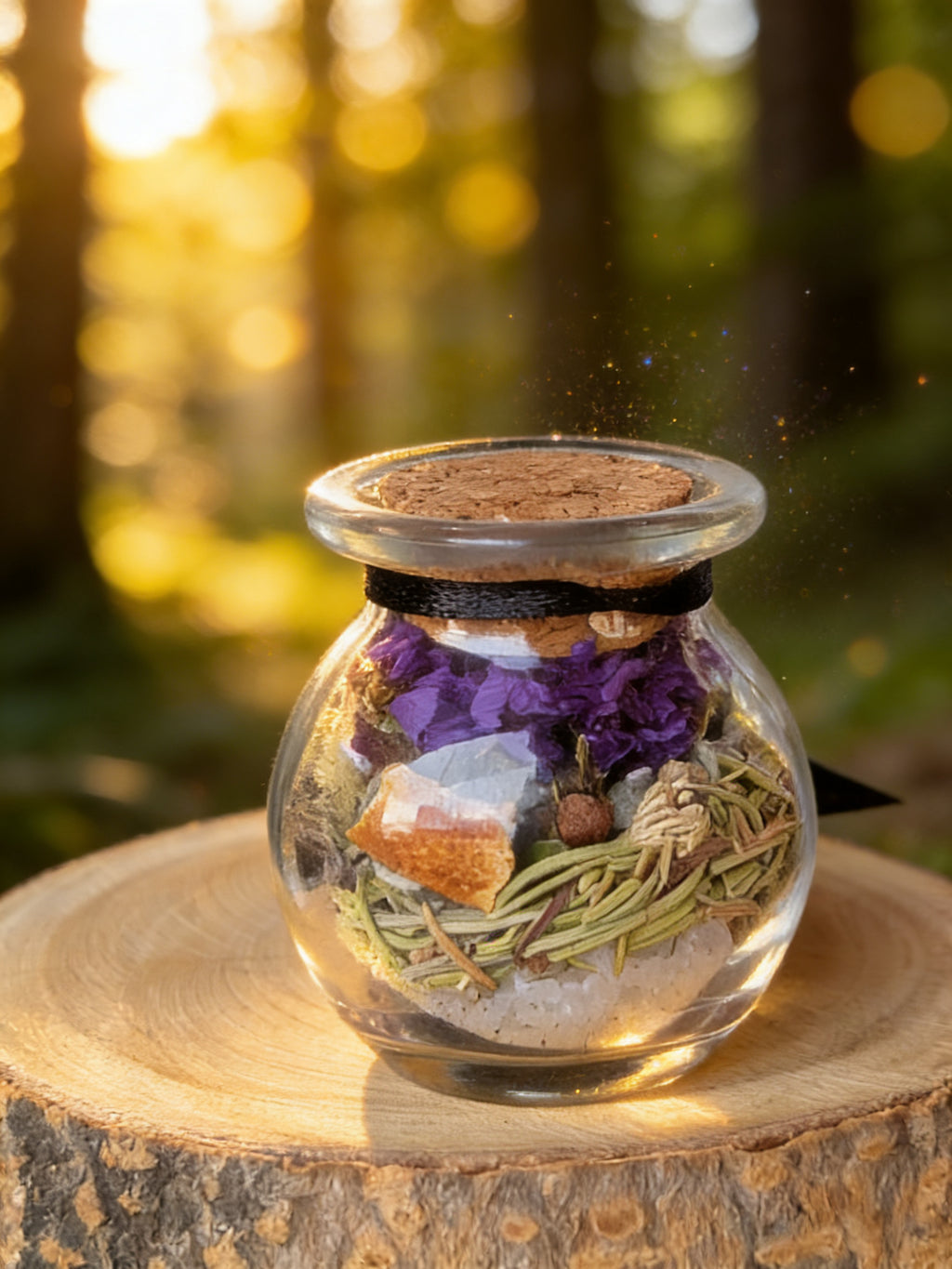 Spell Jar - Ampolla Rituale Energizzata - Protezione e Purificazione
