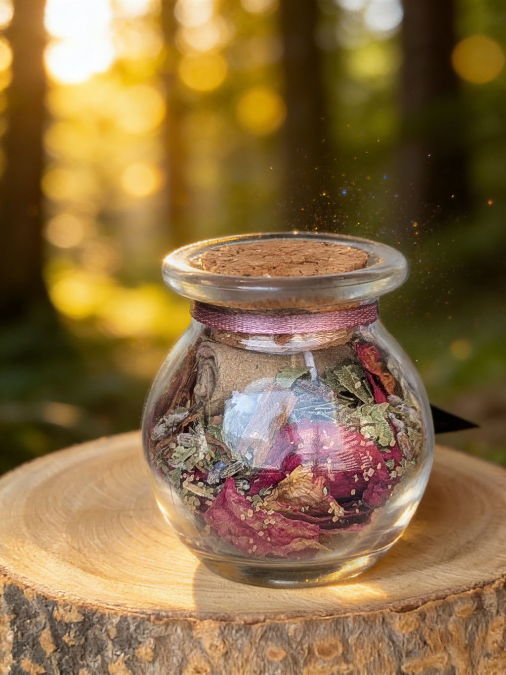 Spell Jar - Ampolla Rituale Energizzata - Affetti e Cuore Aperto
