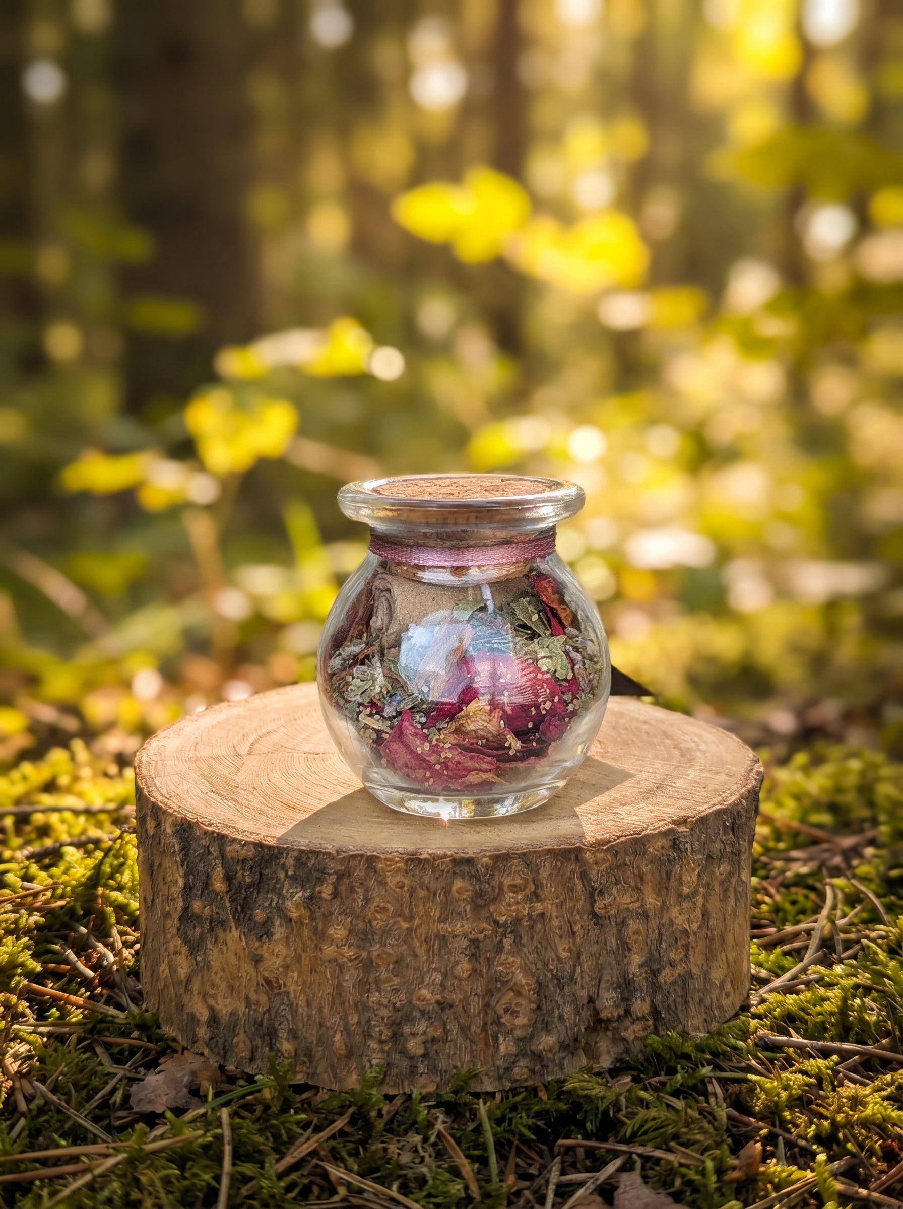 Spell Jar - Ampolla Rituale Energizzata - Affetti e Cuore Aperto