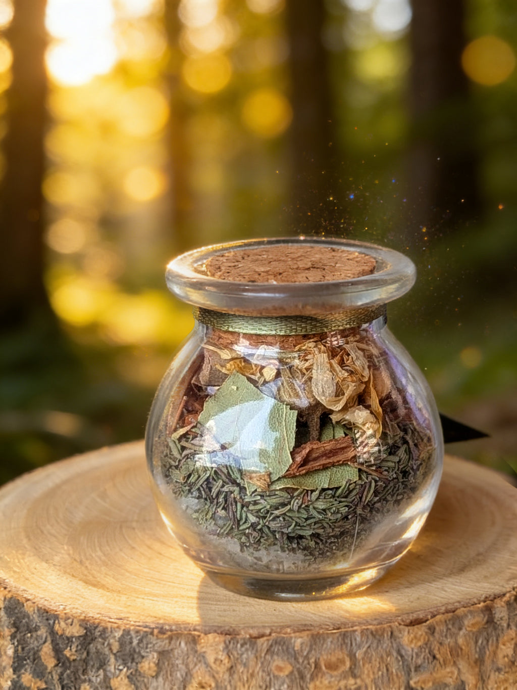 Spell Jar - Ampolla Rituale Energizzata - Abbondanza